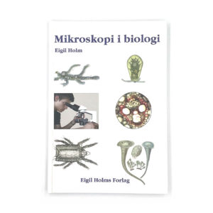 billede af bogen mikroskopi i biologi af Eigil Holm